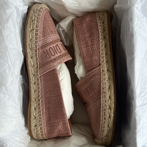 Christian Dior Rose Granville Espadrilles - Picture 12 of 13